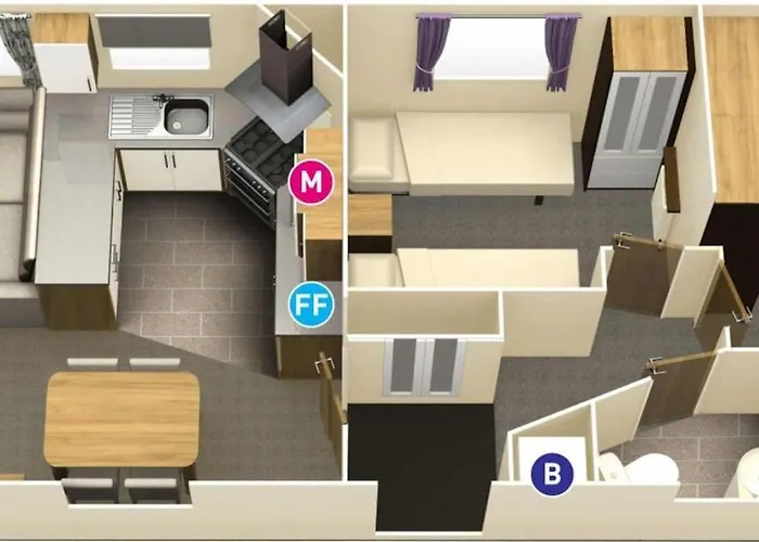 Lagooncombe Modern And Cosy Holiday Home